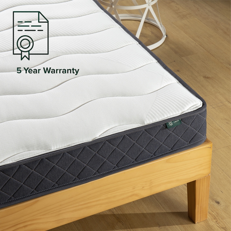 Buy Innerspring Mattress Queen Double King Single 15cm Zinus - MyDeal