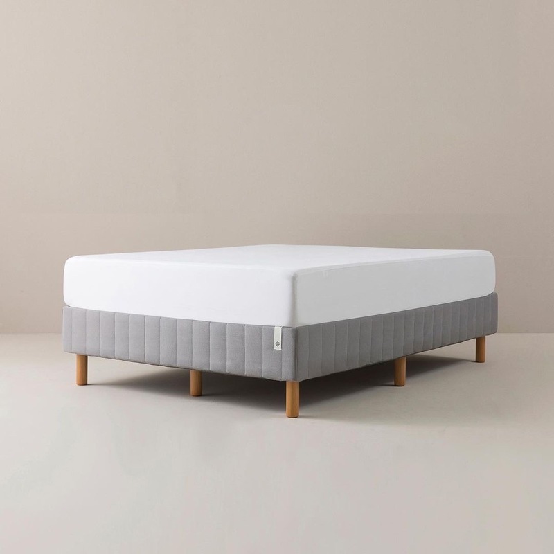 Buy Zinus Bed Base Frame Grey, Navy or Beige Queen Double King Single