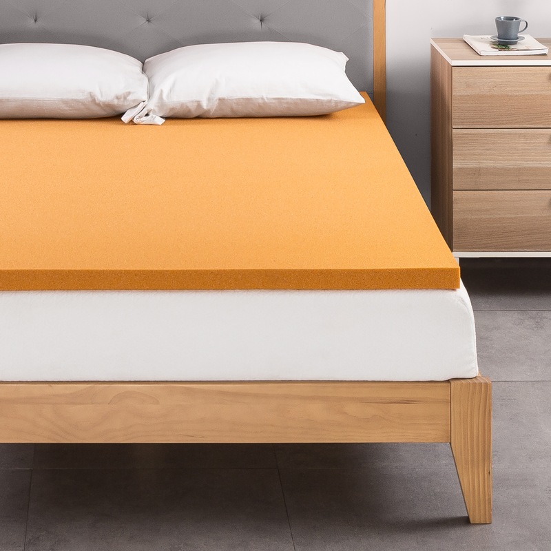 Zinus 5cm COOL Antimicrobial Copper Infused Memory Foam Mattress Topper Bed Cooling Underlay