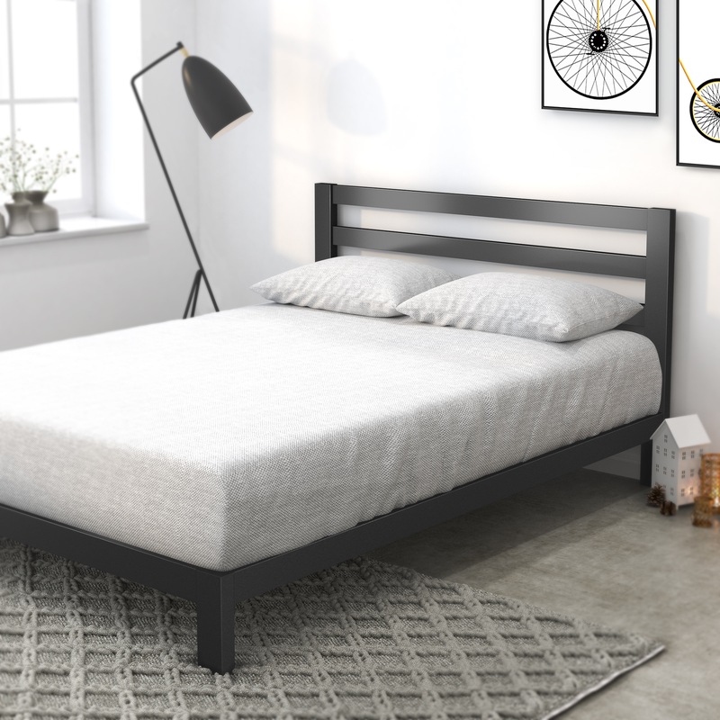 Buy Zinus Arnav Heavy Duty Metal Bed Frame (Double, King, Queen, Single