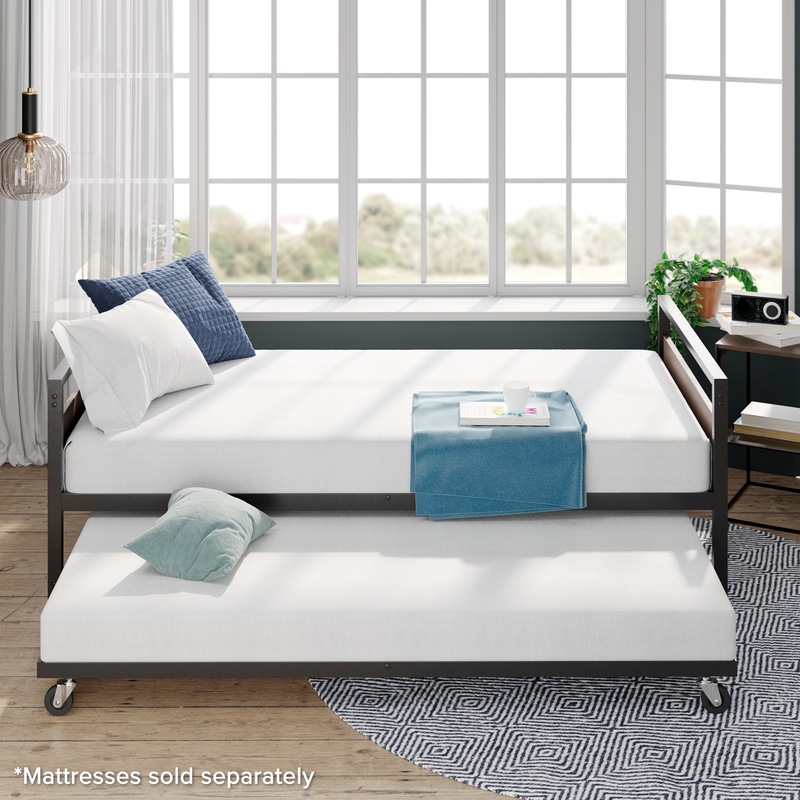 Buy Zinus Premium Daybed and Trundle Bed Frame Set / Daytime