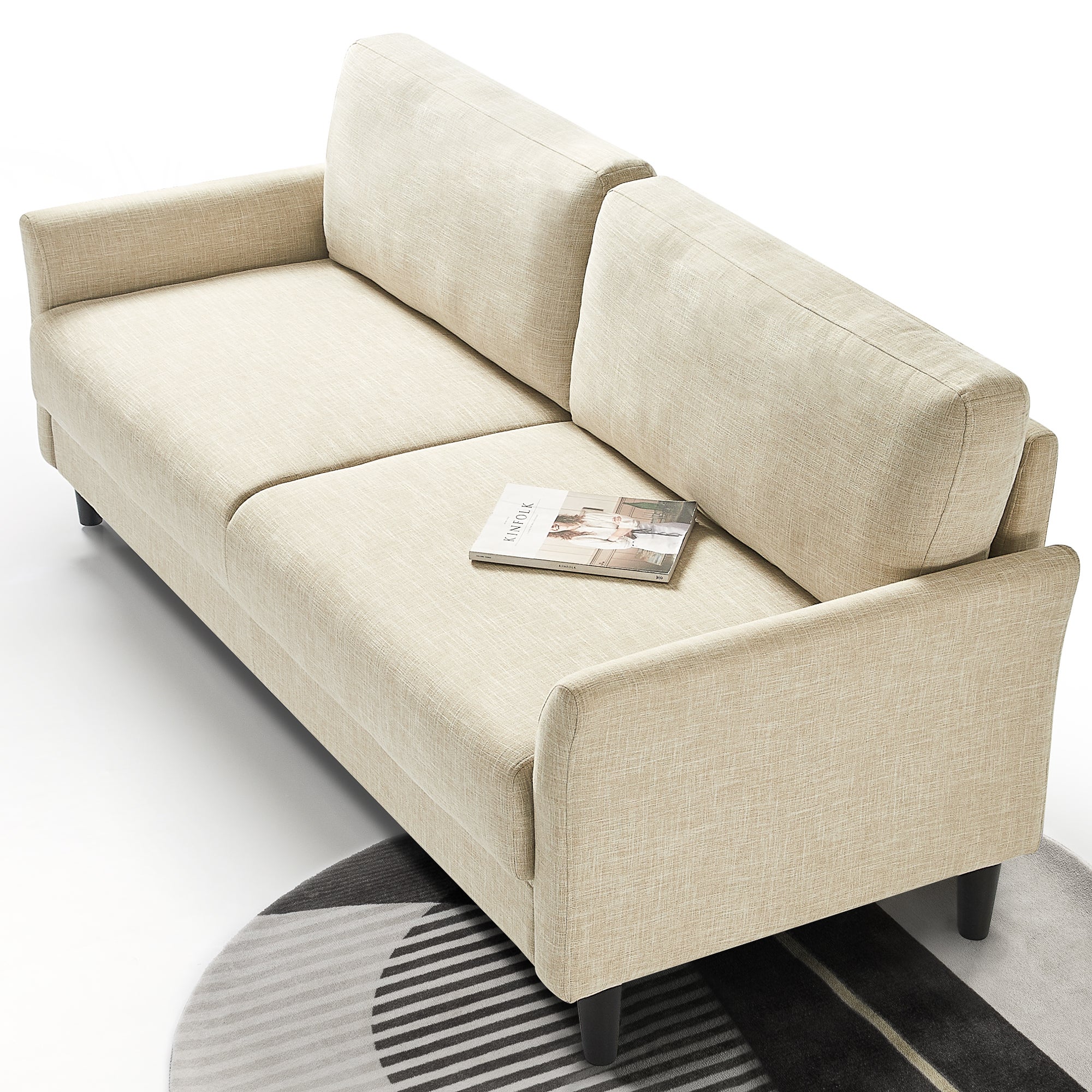 Zinus Jackie 3 Seater Sofa Couch - Beige