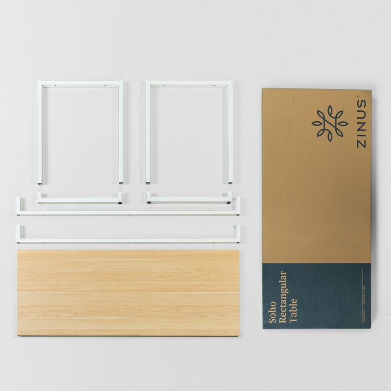 Zinus Jennifer Modern Office Soho Desk Laptop Computer Study Student