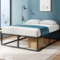 Zinus Extra High 45cm Metal Bed Base Underbed Storage - Single, Double, Queen & King Size