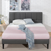 Zinus Bed Frame Dark Grey Fabric