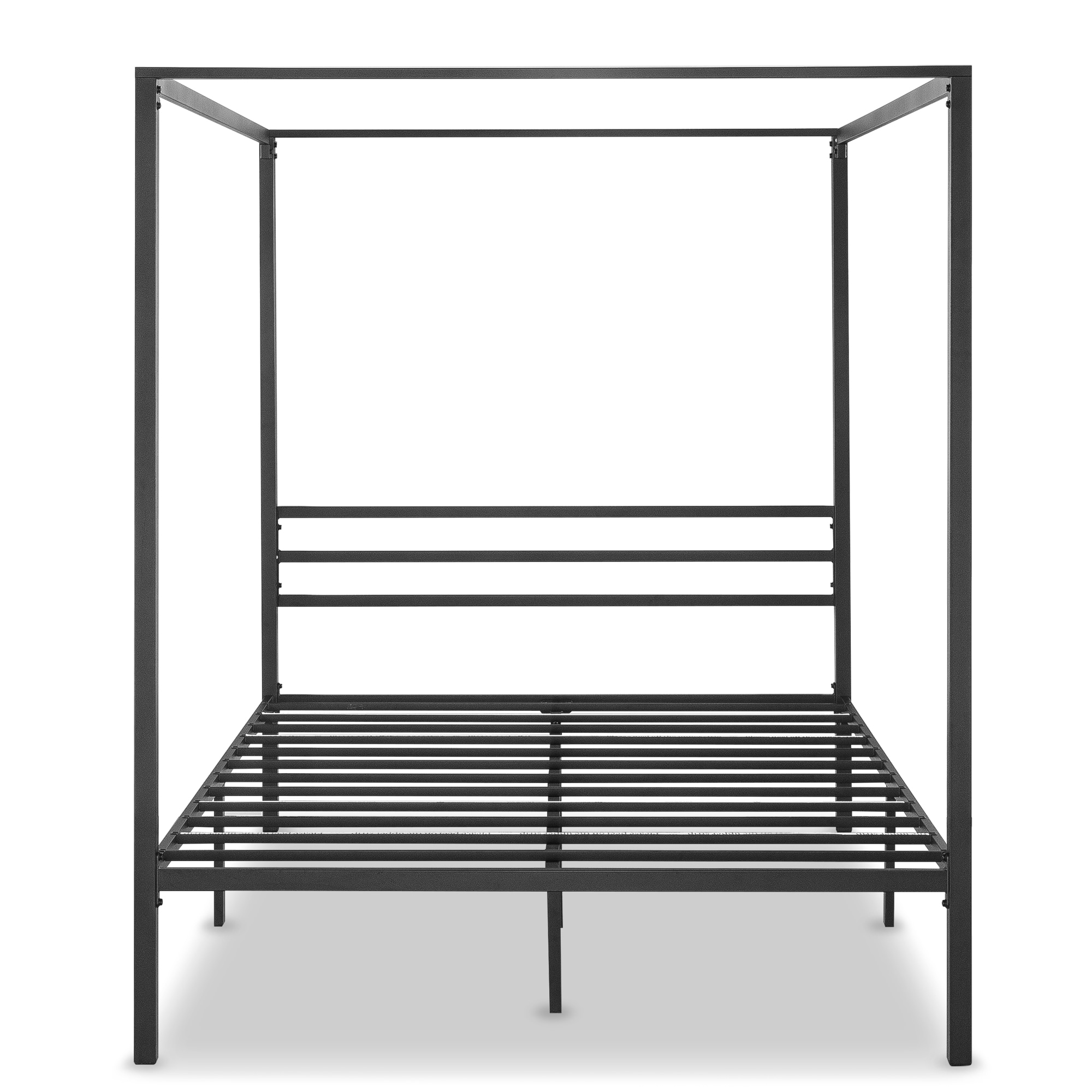 Buy Zinus Bed Frame Canopy Metal Queen Double Single - MyDeal