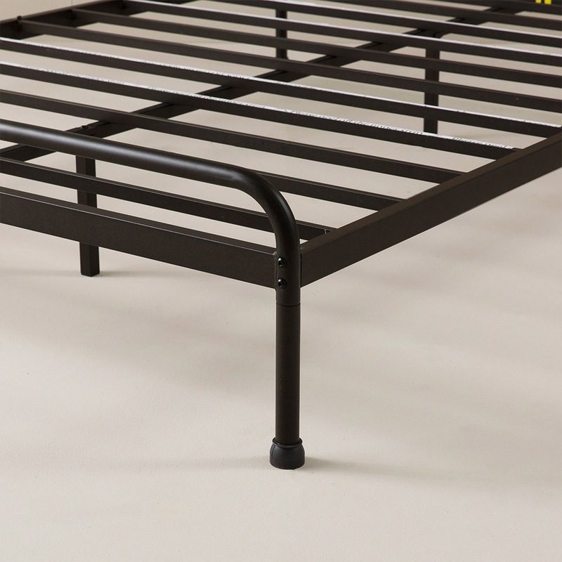 Buy Zinus Bed Frame Classic Metal & Wood - Double & Queen - MyDeal