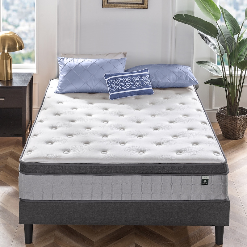 Buy Zinus Chiro Support iCoil Pocket Spring Mattress - Double, Queen ...