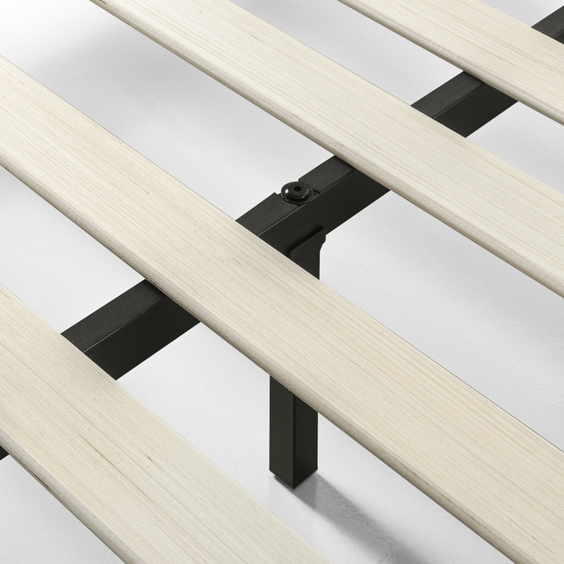 Zinus Suzanne 15cm Industrial Platform Low Bed Base Steel Mattress