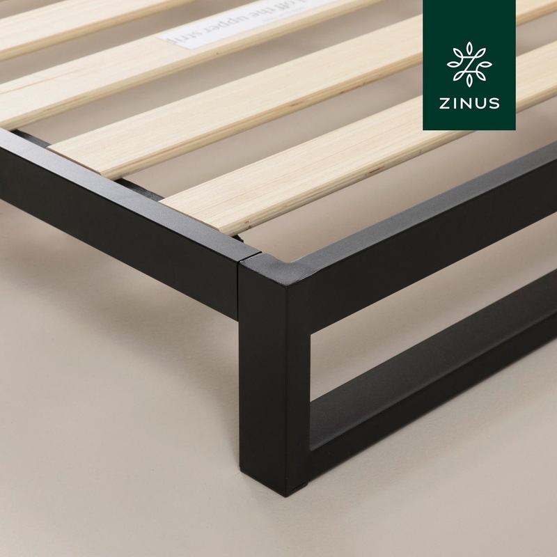 Buy Zinus Trisha Heavy Duty Low Profile Metal Bed Frame MyDeal
