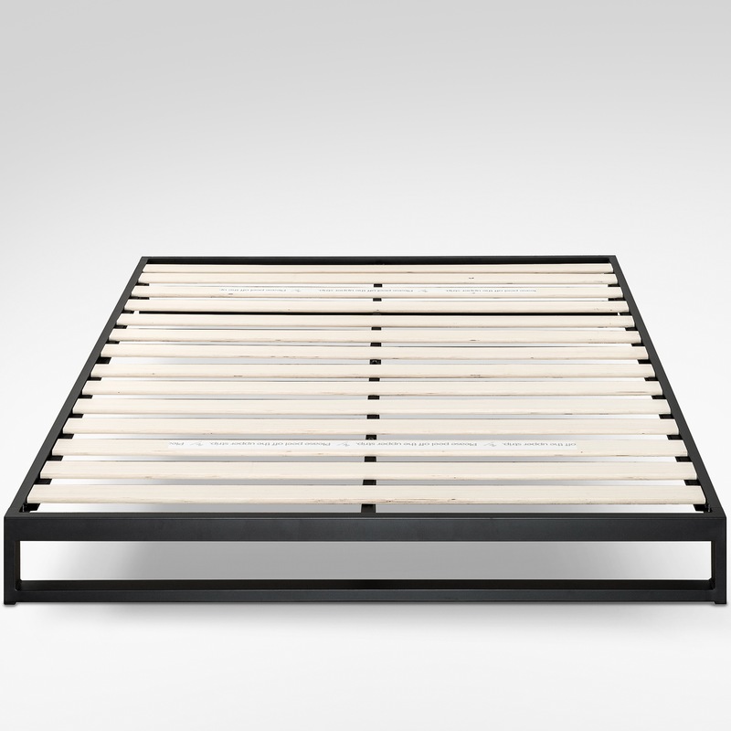 Buy Zinus Trisha Heavy Duty Low Profile Metal Bed Frame MyDeal