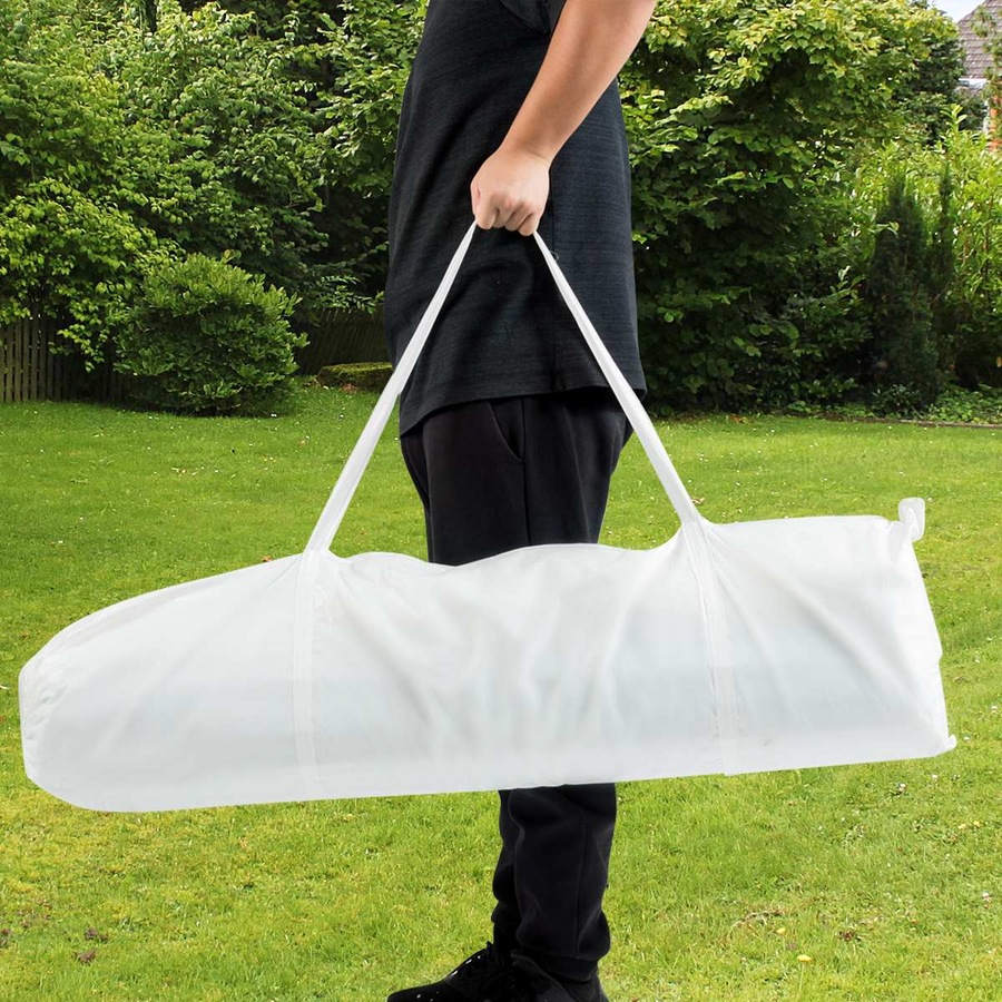 3x6M Outdoor Gazebo Wedding Marquee Party Event Tent Canopy Camping BBQ Shelter With 6 Side Walls and Carry Bag