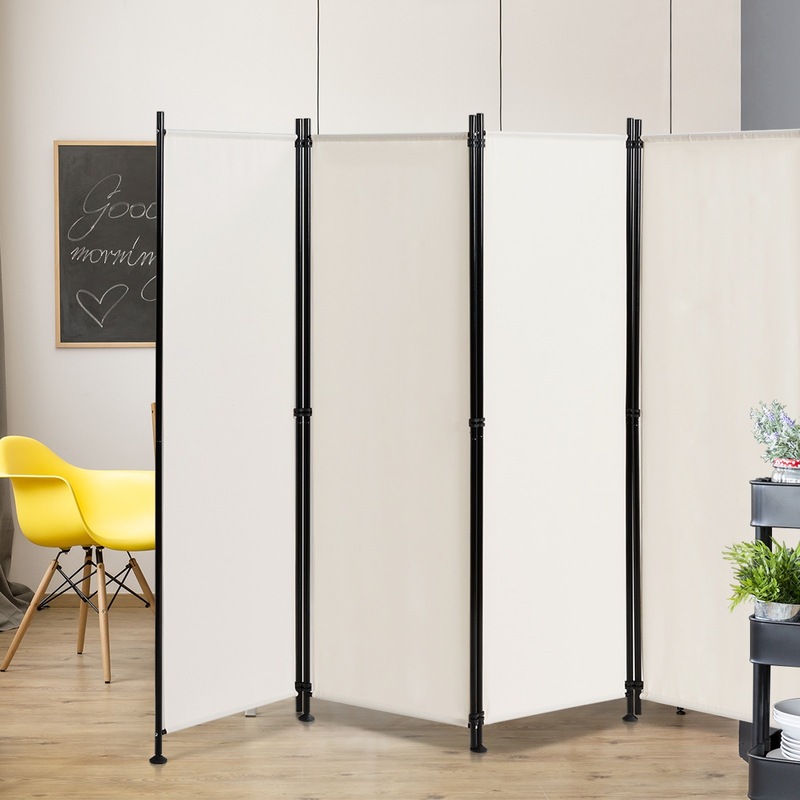 Buy Costway 4 Panel Room Divider Screen Folding Privacy Screen Home 