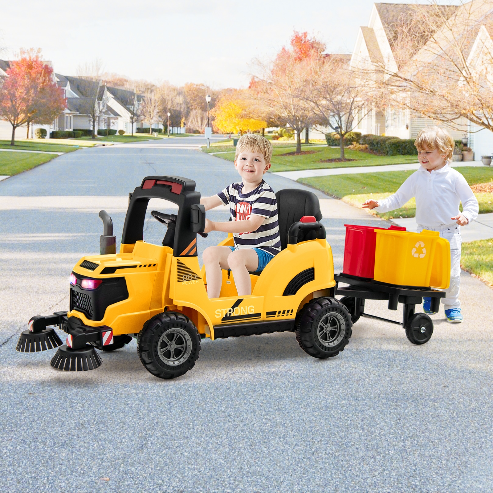 Garbage truck ride cheap on toy for sale