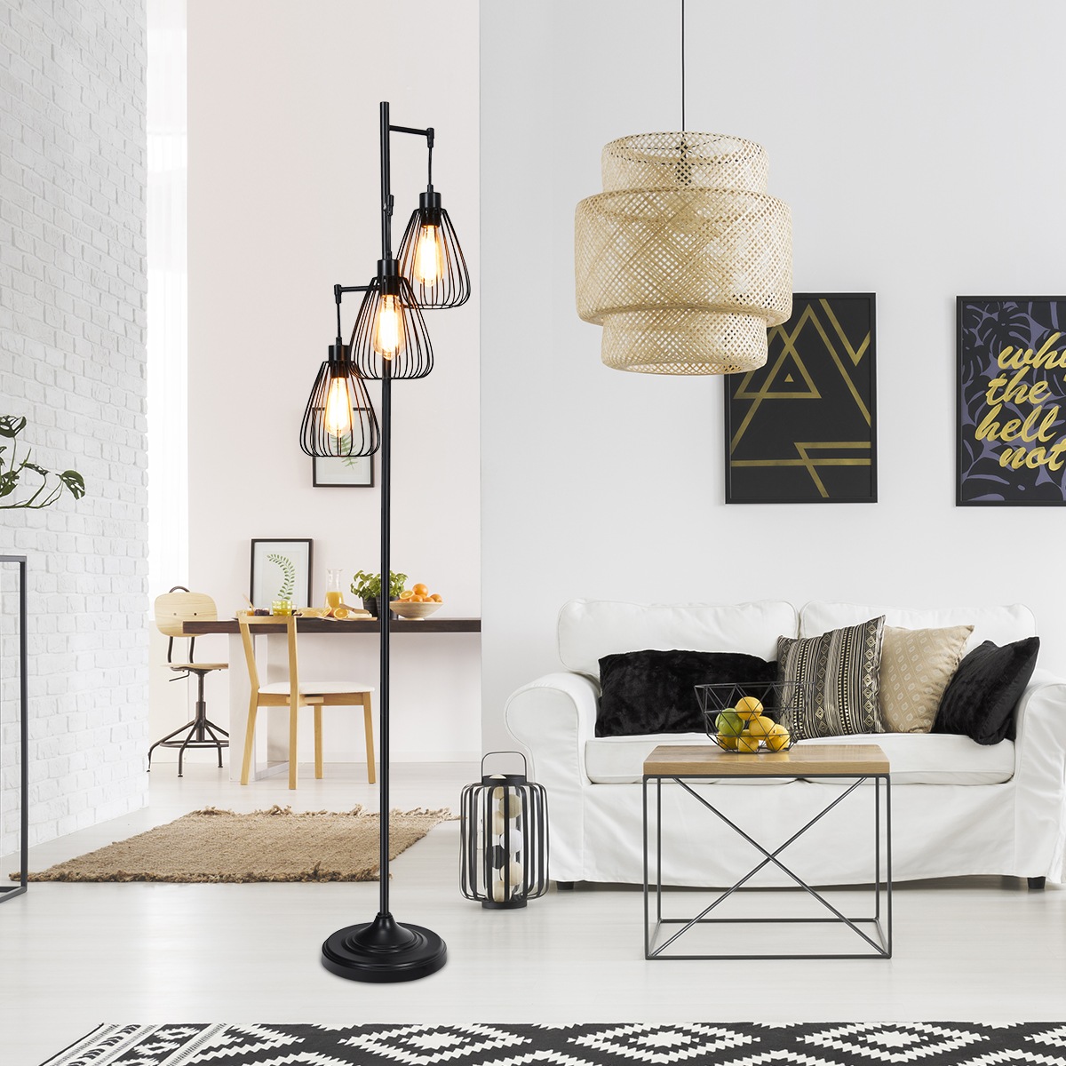 Living lighting store floor lamps