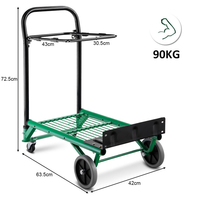 Buy Costway 2In1 Platform Trolley Adjustable Hand Truck Heavy Duty