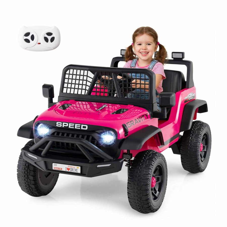 Buy Costway 24V Ride On Car Battery Powered Electric Vehicle Remote ...