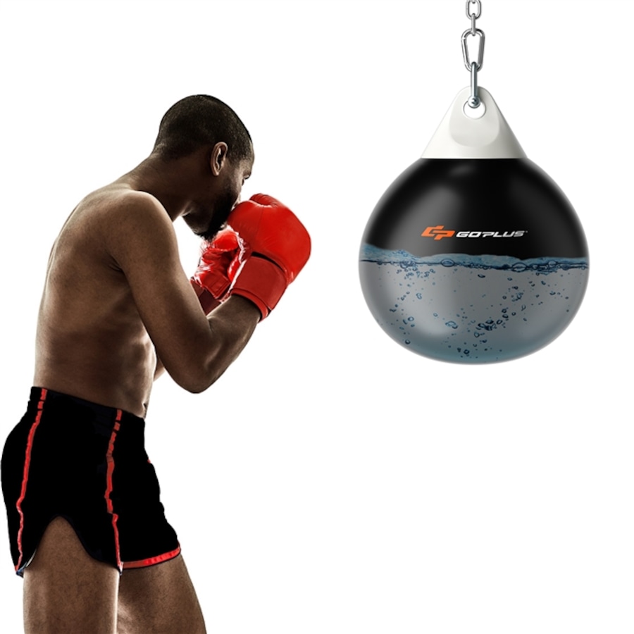 Costway 50kg Water Punching Bag Aqua Boxing Bag Heavy Duty Punch Bag w/Chain Home Gym Outdoor