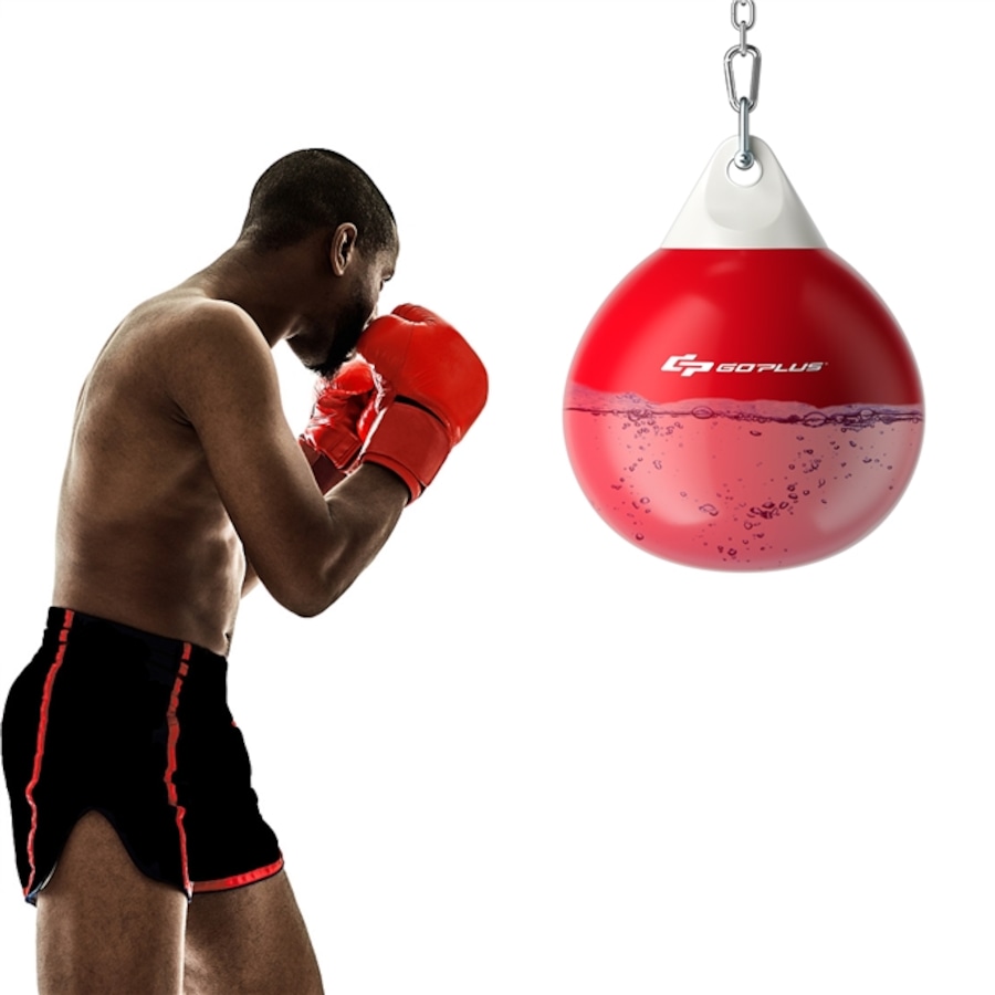 Costway 50kg Water Punching Bag Aqua Boxing Bag Heavy Duty Punch Bag w/Chain Home Gym Outdoor