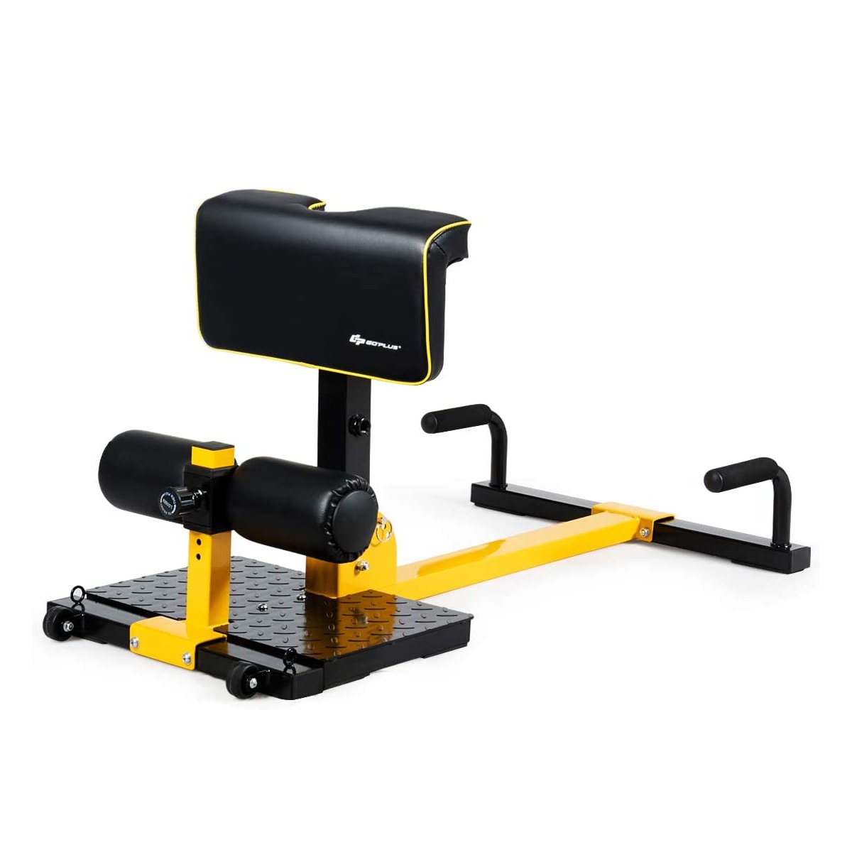 Costway 8-in-1 Sissy Squat Machine Height Adjustable Core Workout Home Gym Training Equipment