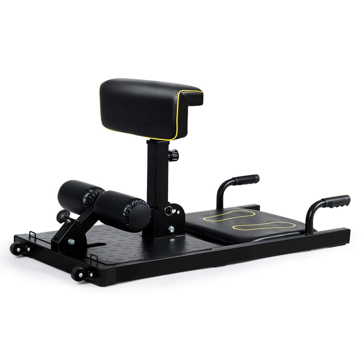 Costway 8-in-1 Sissy Squat Machine Mobile Leg Workout Core Training Exercise Equipment Home