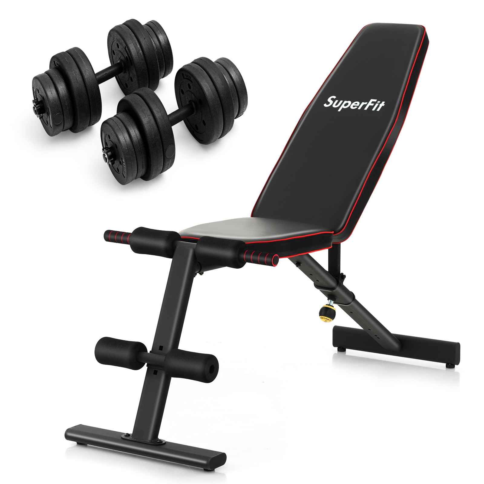 Costway adjustable best sale weight dumbbell set