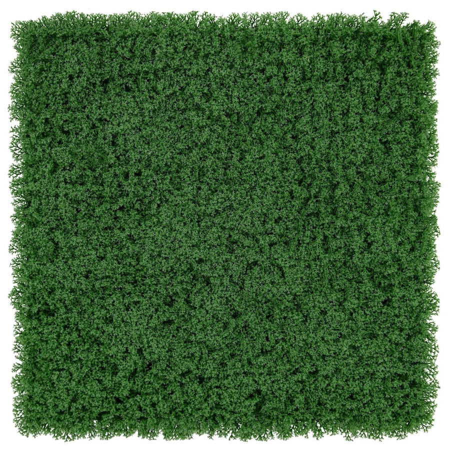 Costway Artificial Plant Wall Garden Fake Grass Wall Fence Artificial Vertical Grass Green