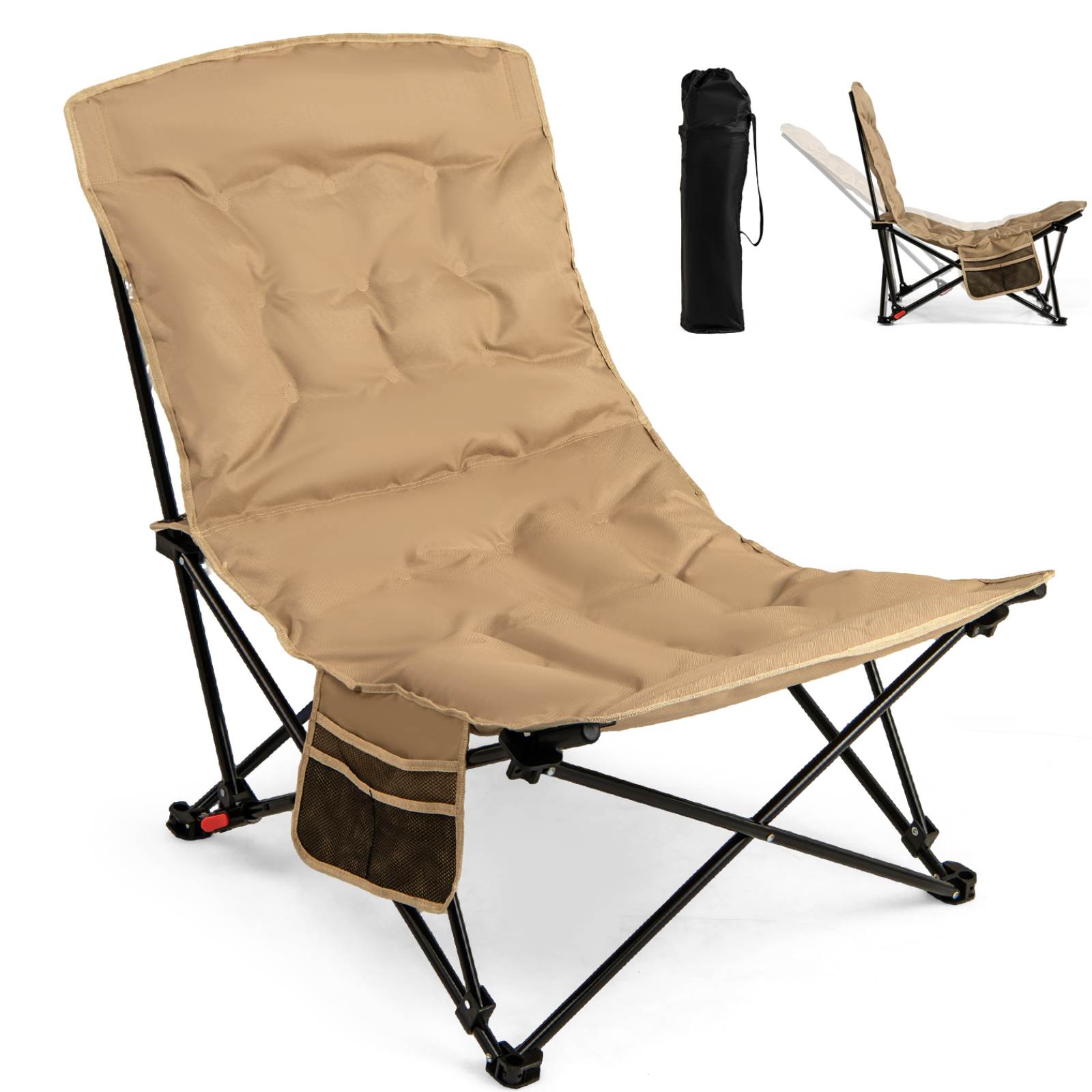 Durable Leisure Backrest Folding Chair for Outdoor Use