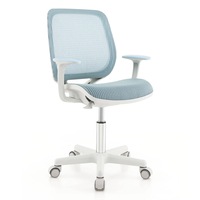 Costway Desk Chair Swivel Mesh Computer Chair Study Chair w/Adjustable Height Blue