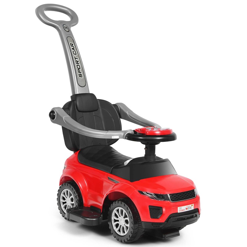 Buy Costway Ride On Push Car Sliding Walking Car Toy w/Guardrails Red ...