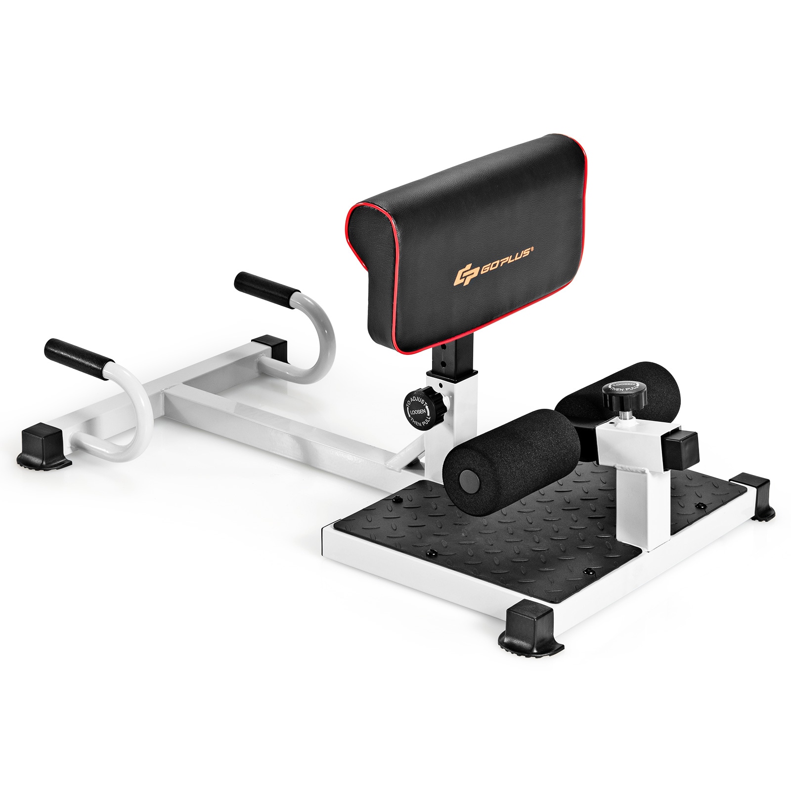 Costway Multifunction Sissy Squat Machine Hip Thrust Sit Up