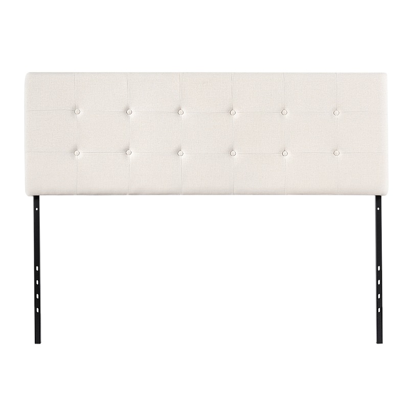 Buy Costway Queen Double Bed Head Headboard Upholstered Bedhead Buttons