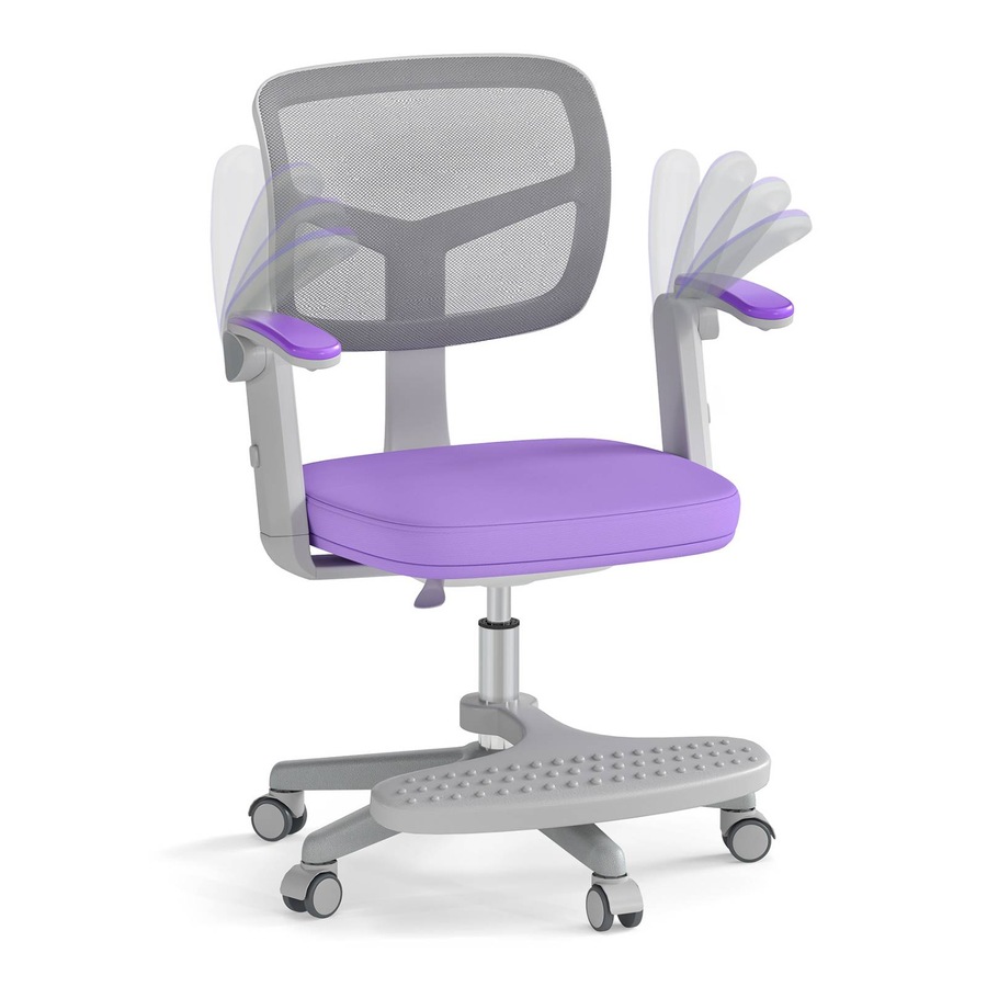 Buy Costway Swivel Chair Height Adjustable Ergonomic Computer Desk ...