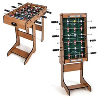 Costway Foosball Table Foldable Football Shoot Tabletop Family Party Game Home Fun Toys
