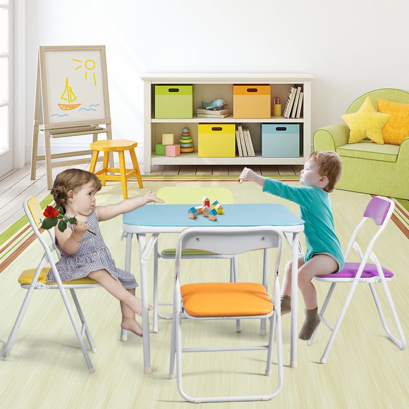 folding table & chairs for toddlers