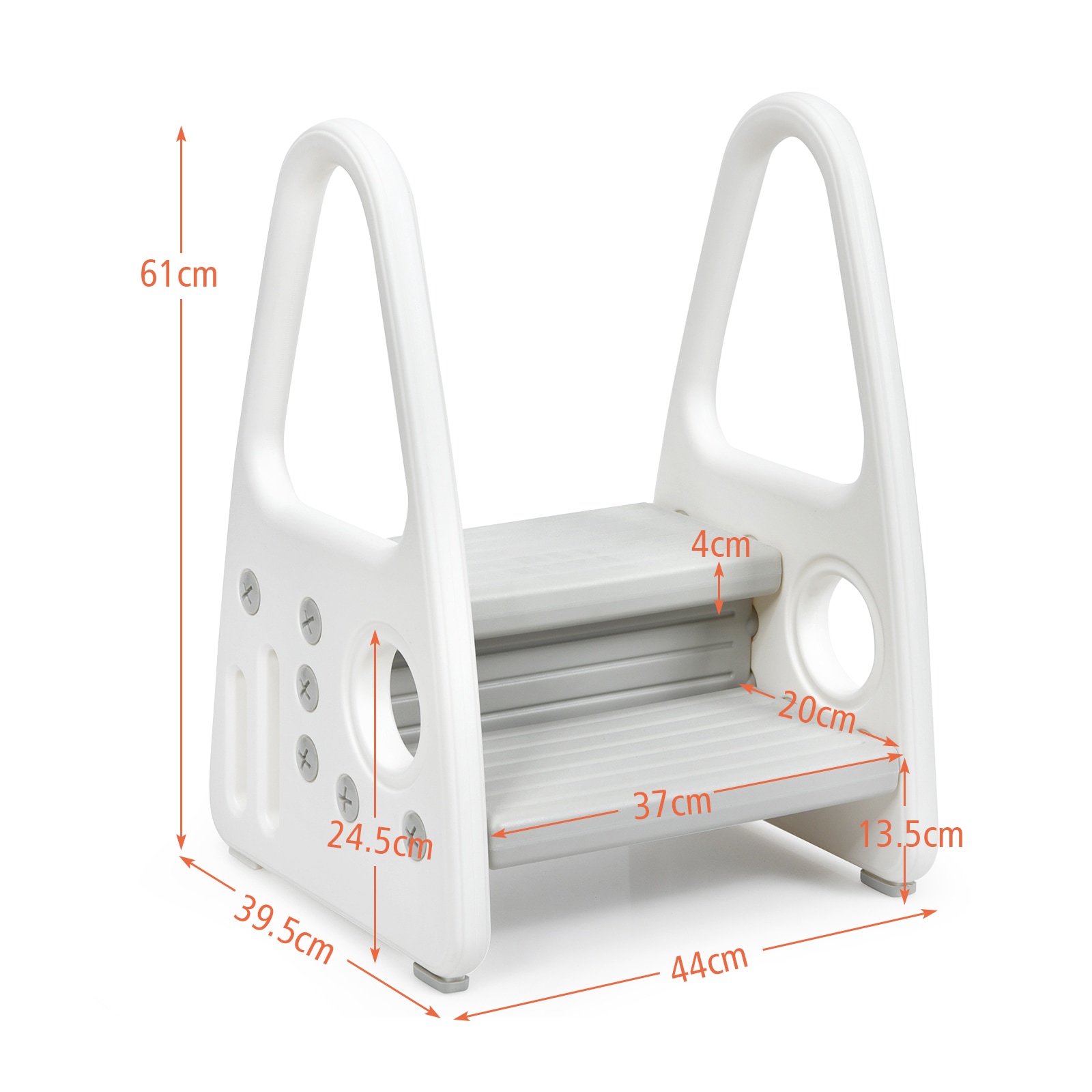 Kids step stool online with handles