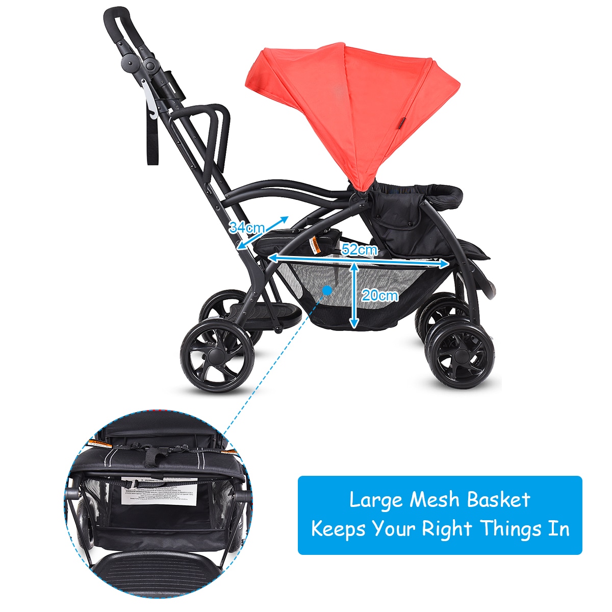 tandem pram afterpay