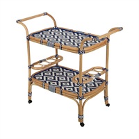 Zohi Interiors Hamptons Bar Trolley