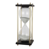 Charlie & Co. Half-Hour Glass in Black/Gold