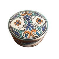 Fez Furniture & Homewares Moorish Fez Round Box with Lid