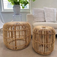 Club Santorini Marc Side Tables in Blonde (Set of 2)