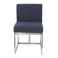 DD Design Jaxson Dining Chair in Navy Blue