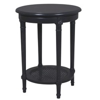 DD Design Pollo Occasional Round Table in Black