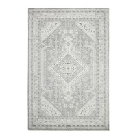 Habitate Lago Machine Washable Rug in Grey