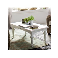 Noveauware Provence Rectangle Coffee Table in White