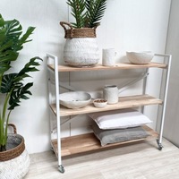 Club Santorini Attic Console Shelf in White