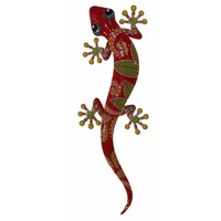 Walters Gecko Metal Wall Art - Set of 2