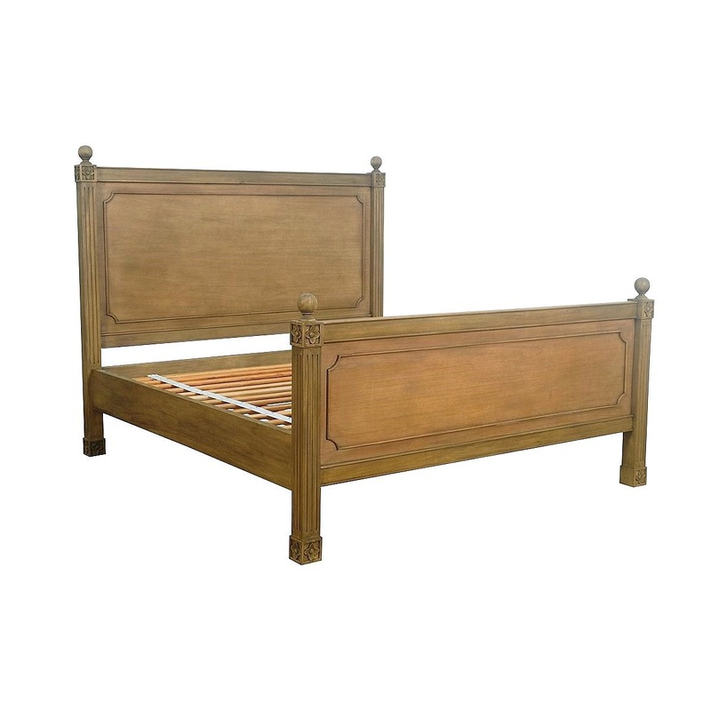 Buy Winnipeg & Sons King Size Pitcairn Bed in Weathered Oak Clearance
