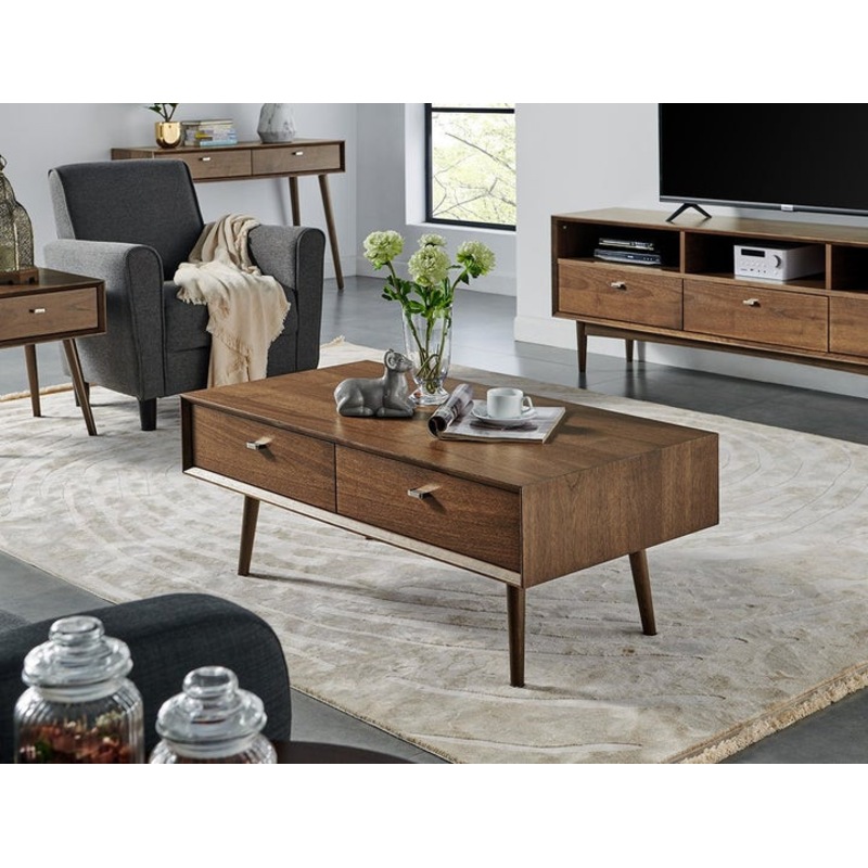 Buy Winnipeg & Sons Saki Two Drawer Coffee Table Clearance MyDeal