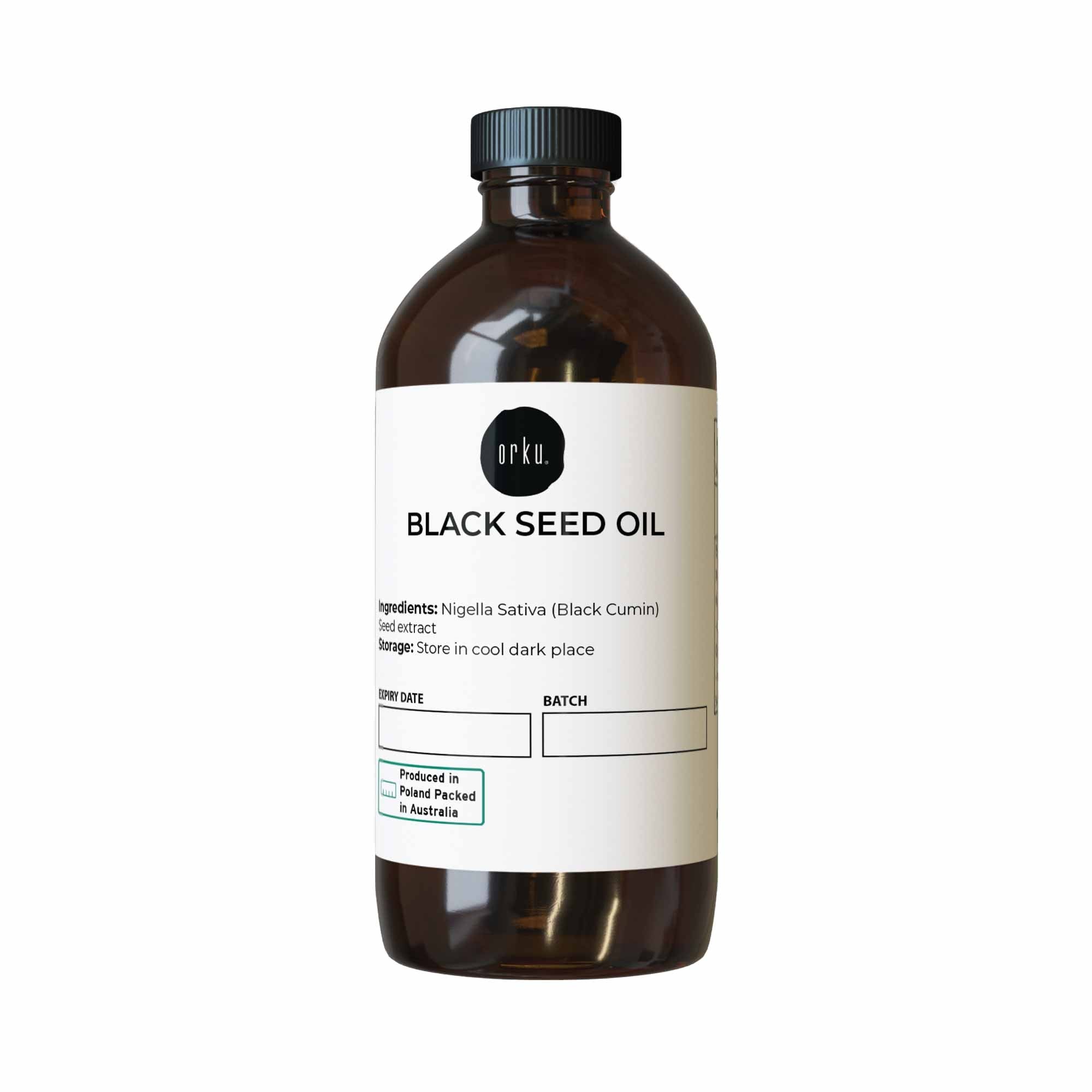 100ml Pure Black Seed Oil 100% Ethiopian Nigella Sativa Cumin Cold Pressed Australia